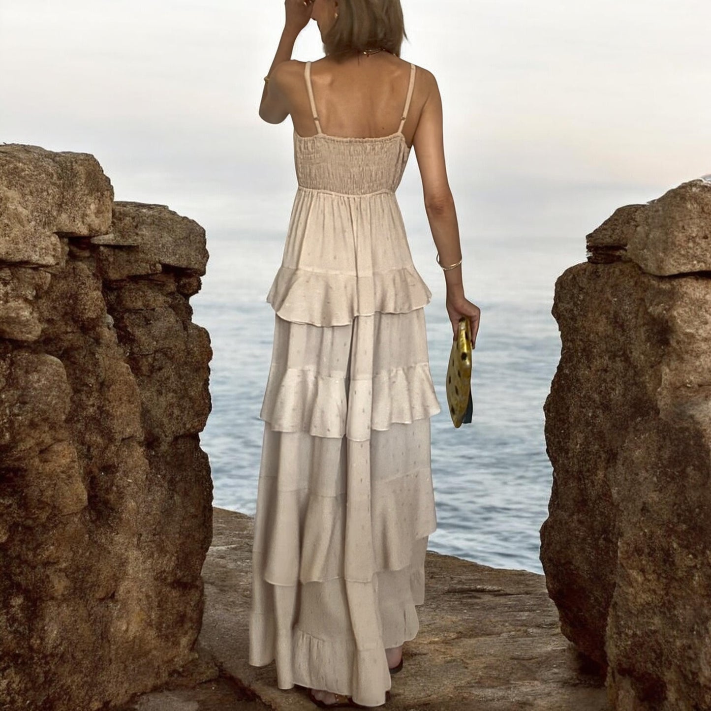 Vestido Ingrid beige
