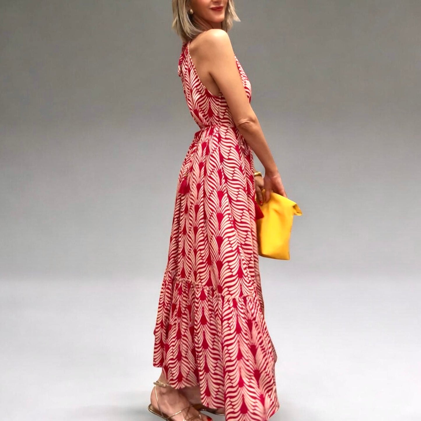Vestido Carla fucsia