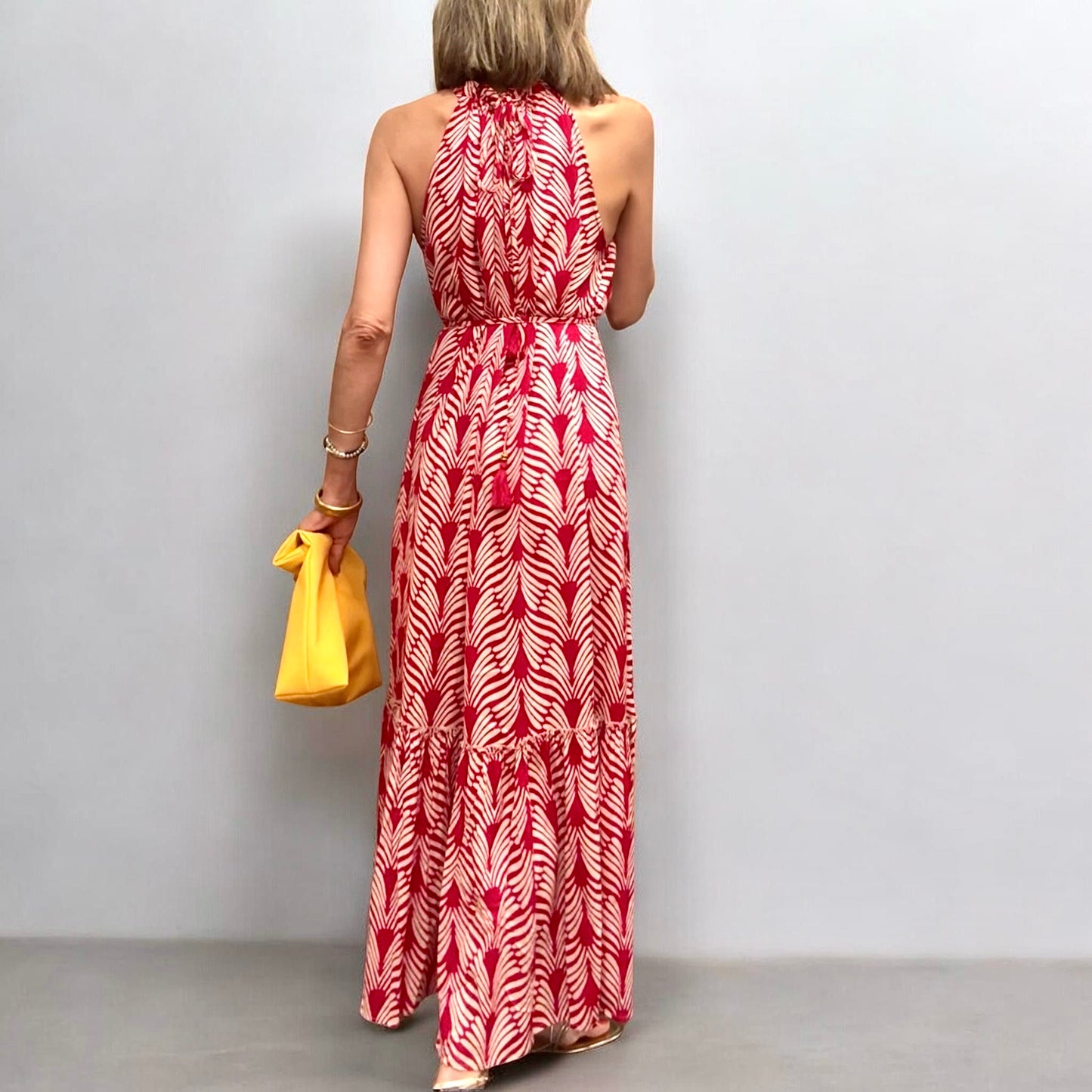 Vestido Carla fucsia