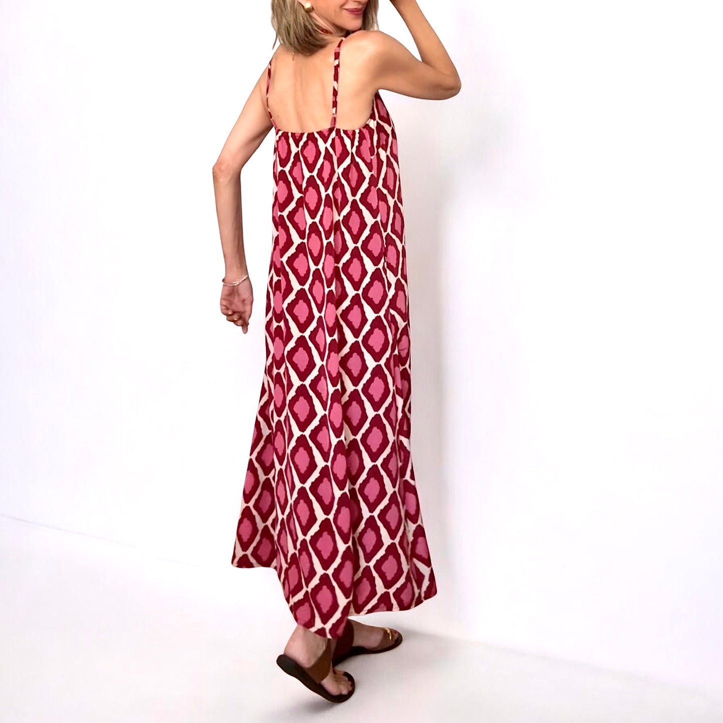 Vestido Laila fucsia
