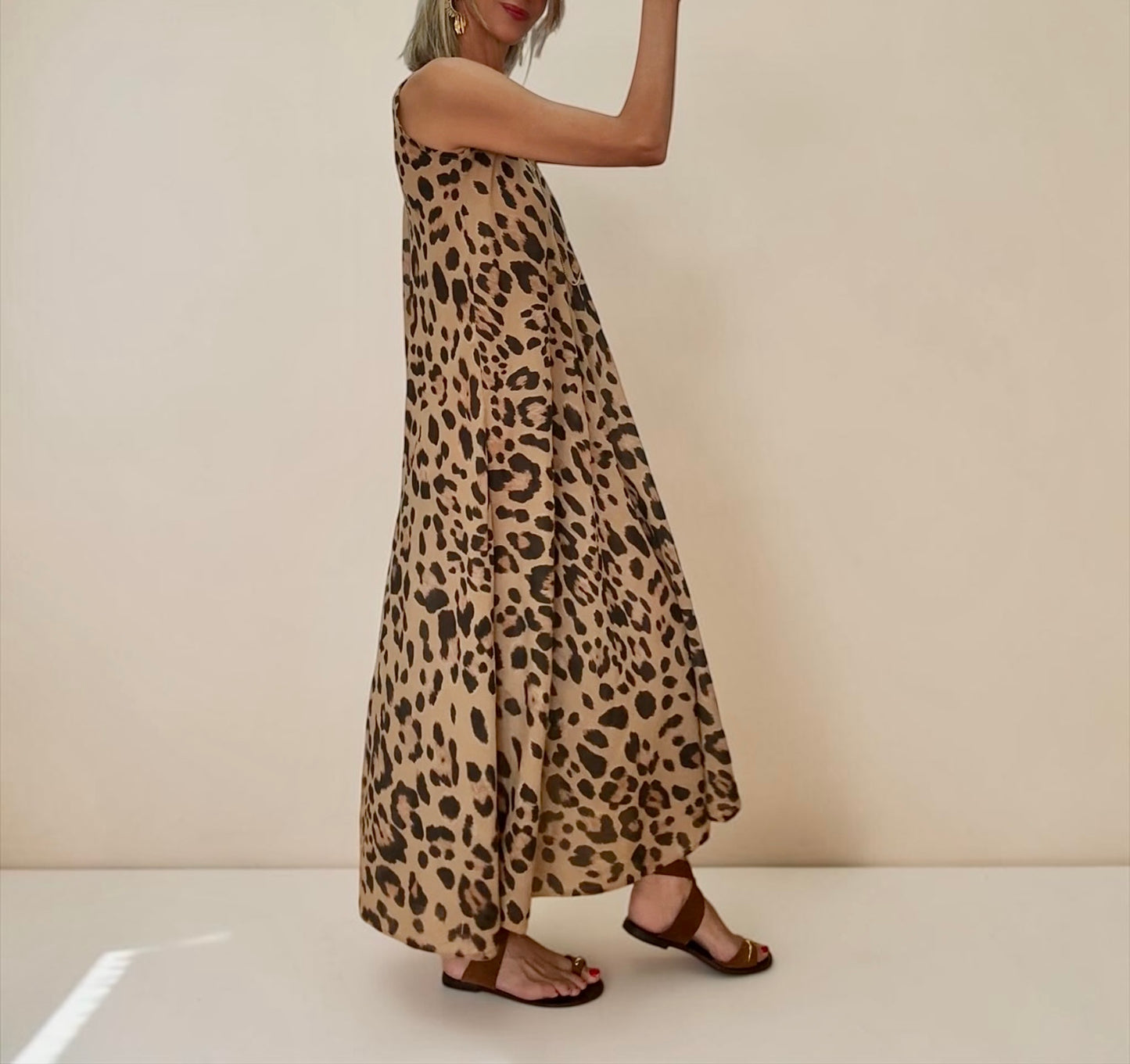 Vestido animal print