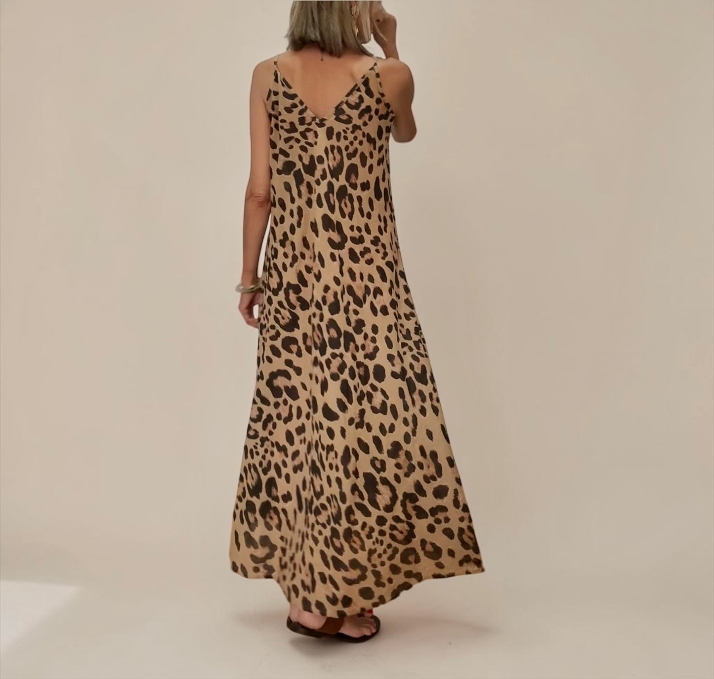 Vestido animal print